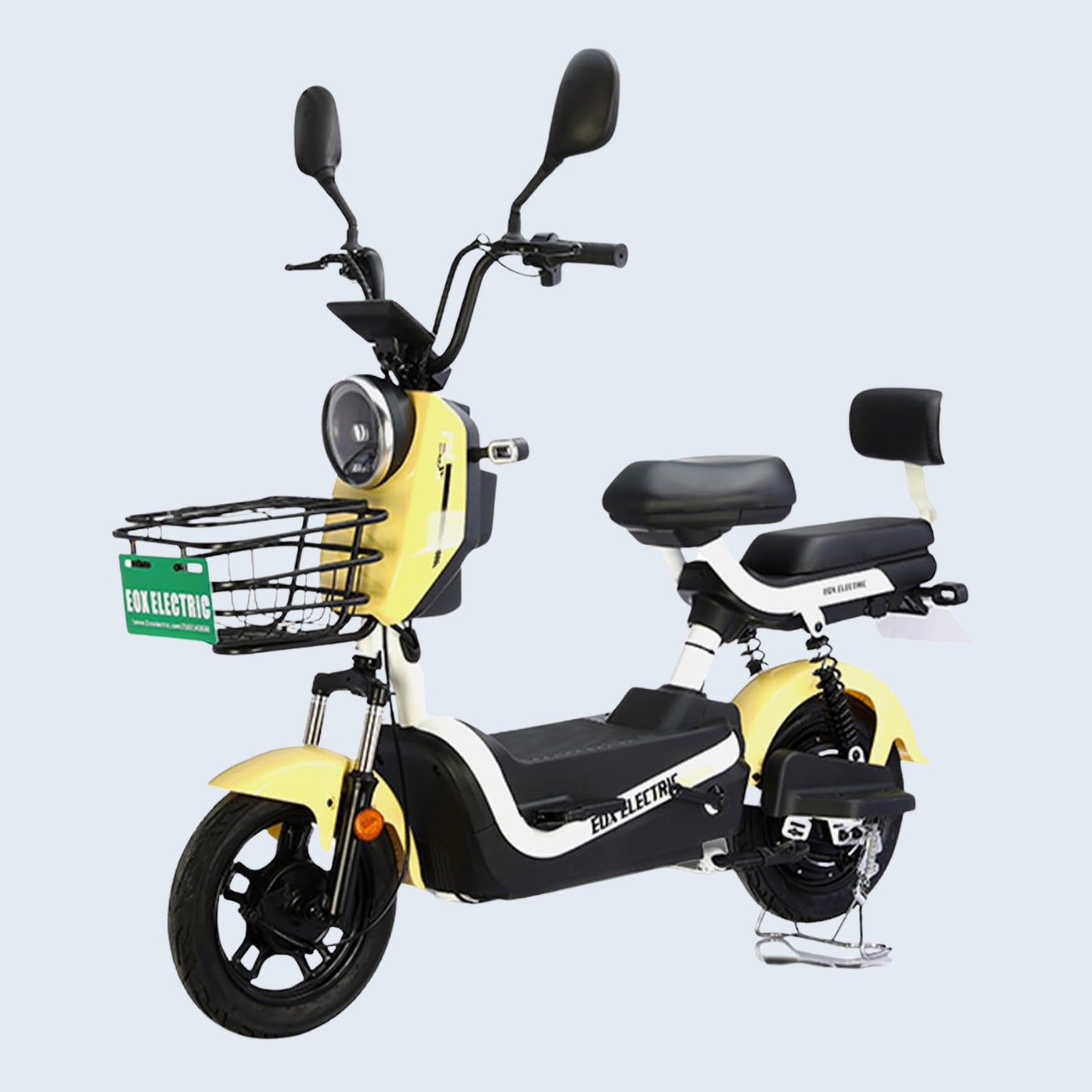 EOX OSO Non RTO Low Speed Electric Scooter with 40Km Mileage, Portable Charger