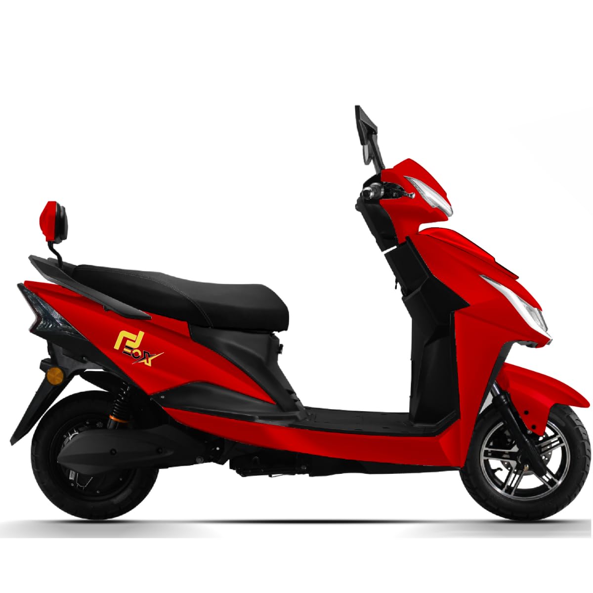EOX E2 Non RTO Low Speed Electric Scooter with 60-80Km Range  Portable Lithium Battery & Charger with and cruise confidently with a top speed of 25 km/h.