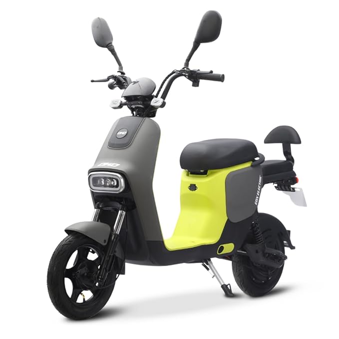 EOX OKO Non RTO Low Speed Electric Scooter  with 50-60Km Mileage, Portable 48V Lithium Battery & Charger