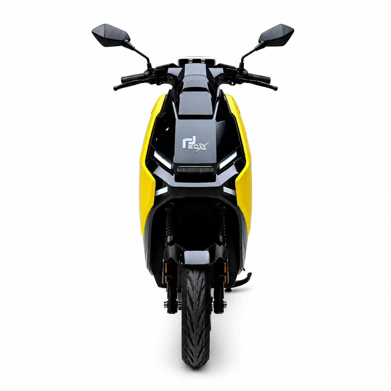 EOX® ROX Electric Scooter for Adults | 48V Removable Lithium Battery | 50-60 km Long-Range Ride | Lightweight Non-RTO E-Scooter (SPORTS YELLOW)