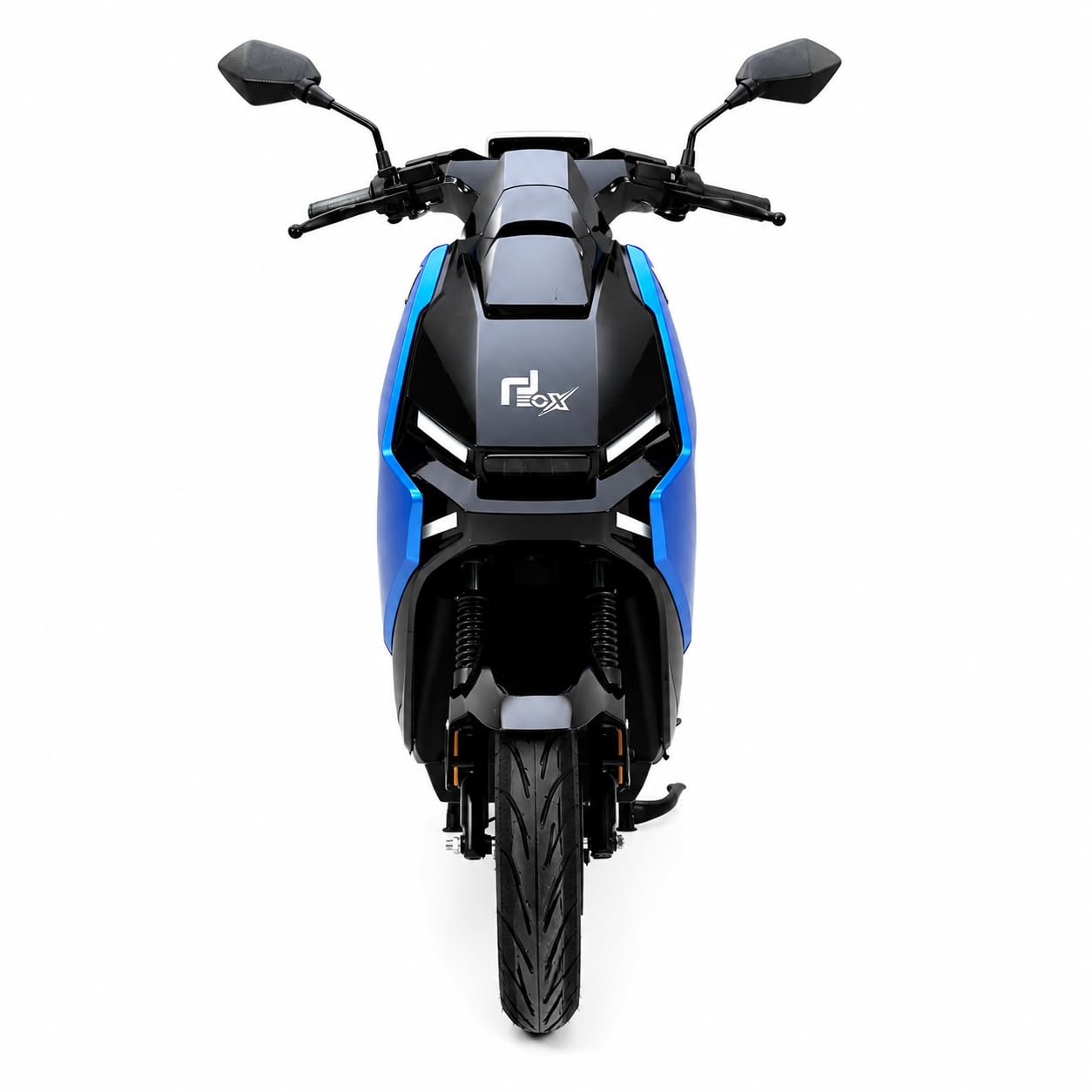 EOX® ROX Electric Scooter for Adults | 48V Removable Lithium Battery | 50-60 km Long-Range Ride | Lightweight Non-RTO E-Scooter (SPORTS BLUE)