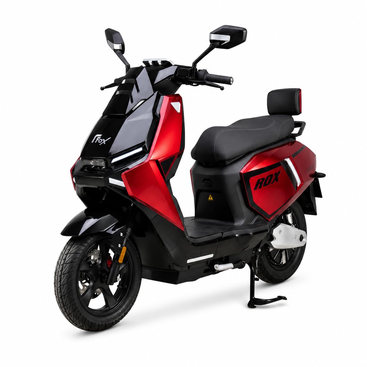 EOX® ROX Electric Scooter for Adults | 48V Removable Lithium Battery | 50-60 km Long-Range Ride | Lightweight Non-RTO E-Scooter (Sports RED)