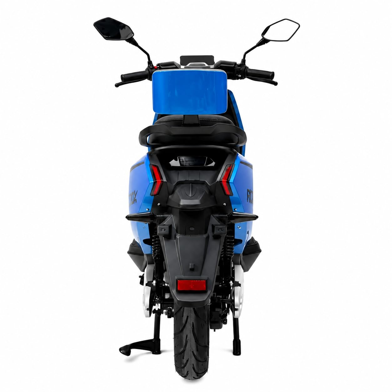 EOX® ROX Electric Scooter for Adults | 48V Removable Lithium Battery | 50-60 km Long-Range Ride | Lightweight Non-RTO E-Scooter (SPORTS BLUE)