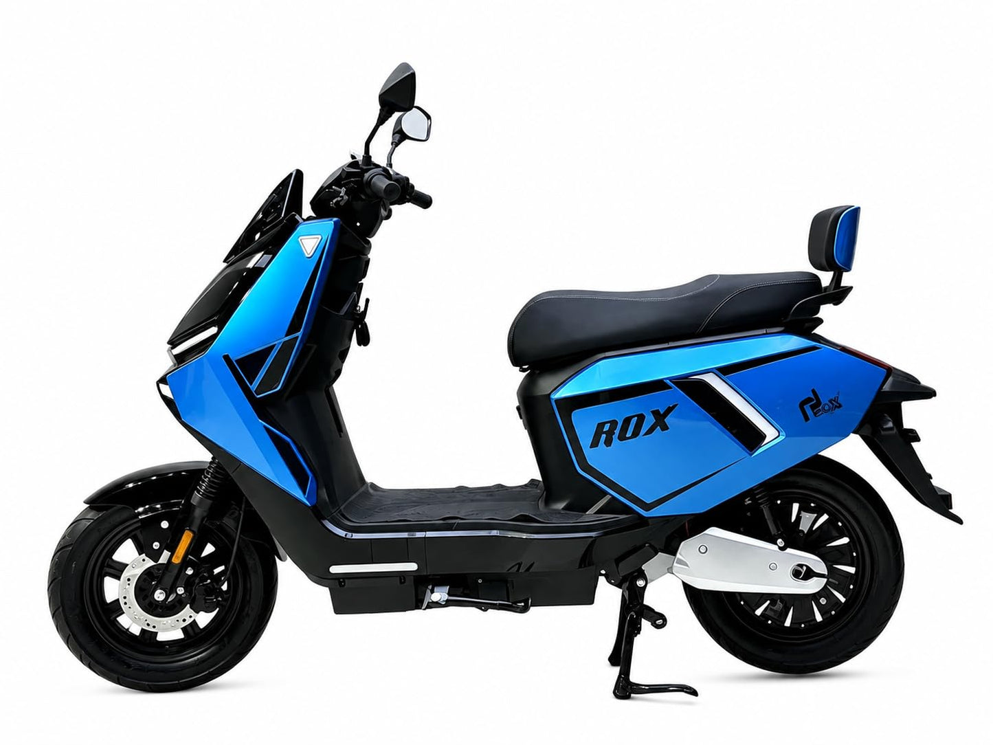 EOX® ROX Electric Scooter for Adults | 48V Removable Lithium Battery | 50-60 km Long-Range Ride | Lightweight Non-RTO E-Scooter (SPORTS BLUE)