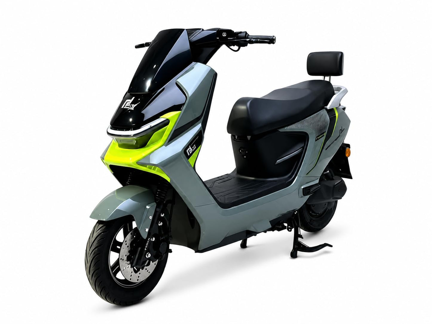 EOX® DRIFTER Electric Scooter for Adults | 48V Removable Lithium Battery | 50-70 km Long-Range Ride | Lightweight Non-RTO E-Scooter | 180 kgs Weight Capacity (OLIVE BLAST)