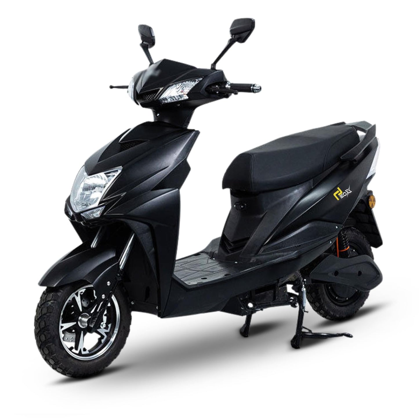 EOX Zuki Low Speed Electric Scooter Non RTO with 40-50Km Range, Portable Lithium Battery & Charger