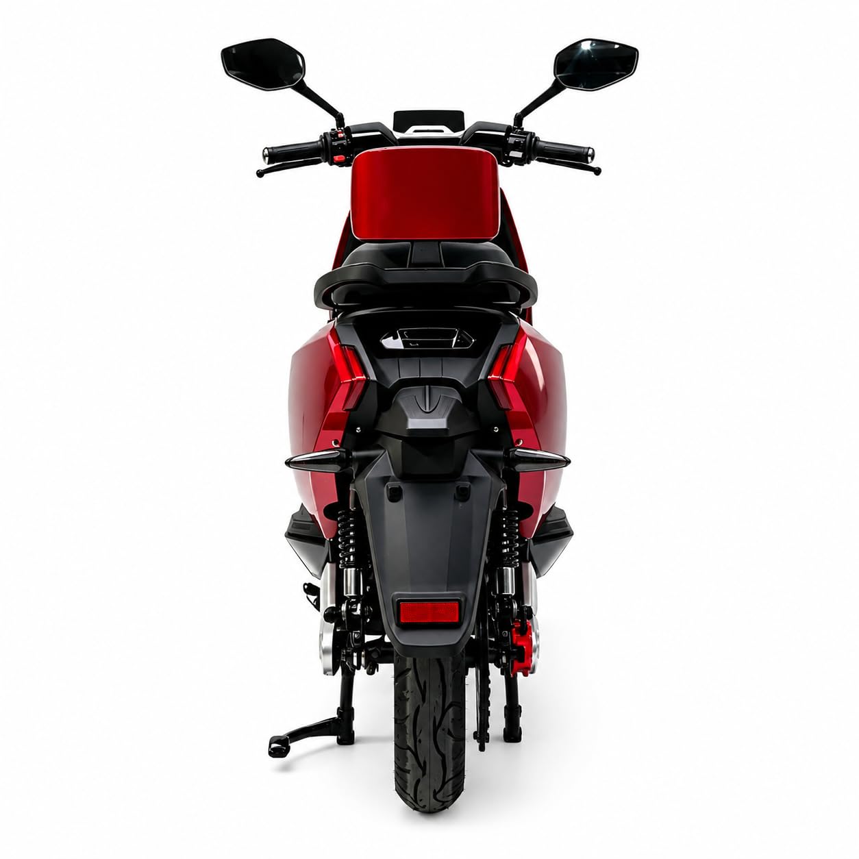 EOX® ROX Electric Scooter for Adults | 48V Removable Lithium Battery | 50-60 km Long-Range Ride | Lightweight Non-RTO E-Scooter (Sports RED)