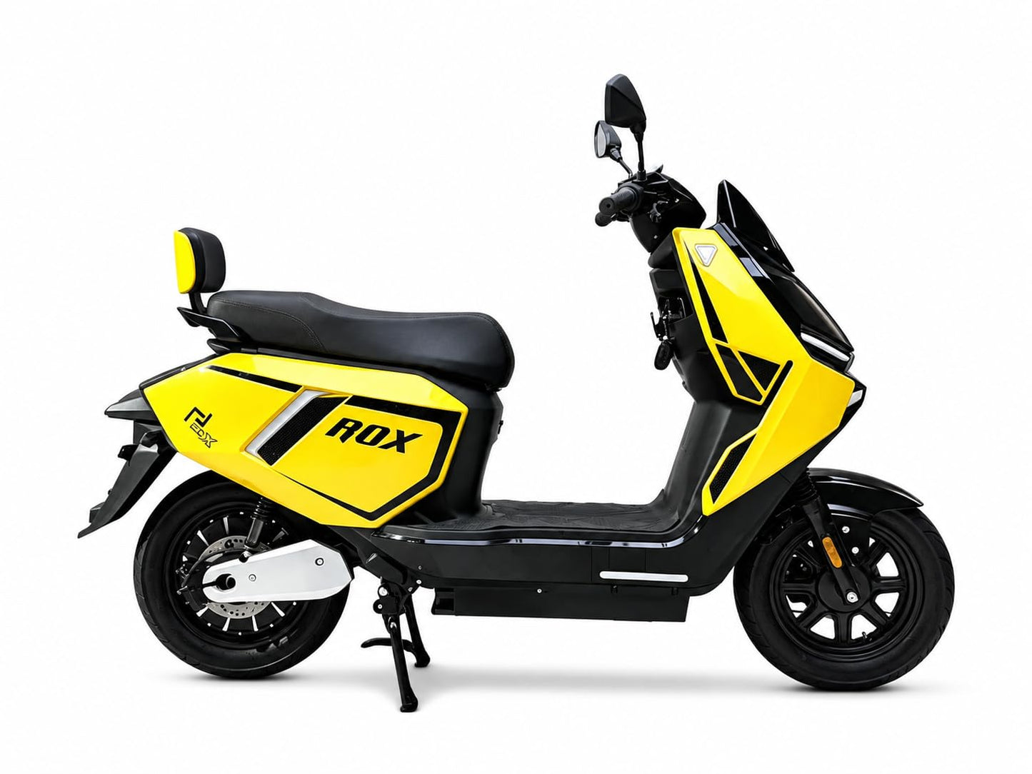 EOX® ROX Electric Scooter for Adults | 48V Removable Lithium Battery | 50-60 km Long-Range Ride | Lightweight Non-RTO E-Scooter (SPORTS YELLOW)