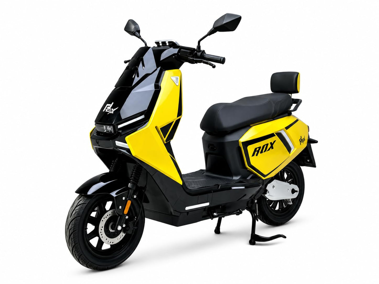 EOX® ROX Electric Scooter for Adults | 48V Removable Lithium Battery | 50-60 km Long-Range Ride | Lightweight Non-RTO E-Scooter (SPORTS YELLOW)