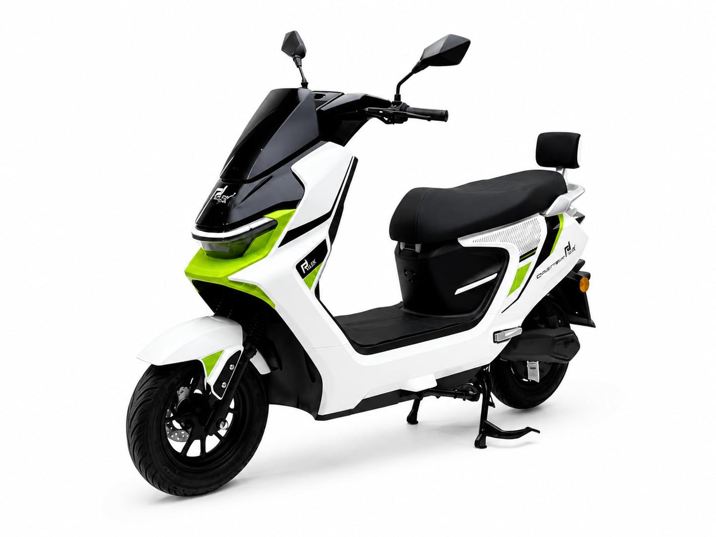 EOX® DRIFTER Electric Scooter for Adults | 48V Removable Lithium Battery | 50-70 km Long-Range Ride | Lightweight Non-RTO E-Scooter | 180 Kgs Weight Capacity (POLAR WHITE)