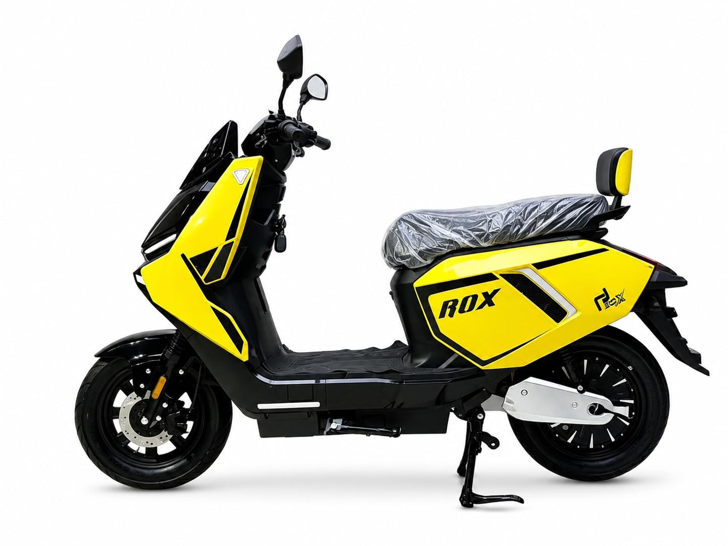 EOX® ROX Electric Scooter for Adults | 48V Removable Lithium Battery | 50-60 km Long-Range Ride | Lightweight Non-RTO E-Scooter (SPORTS YELLOW)
