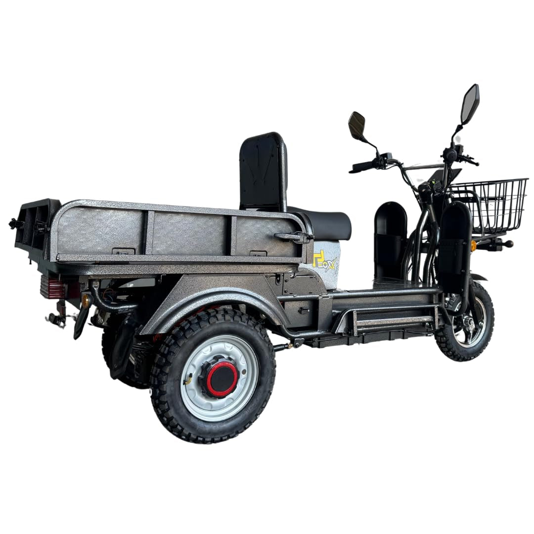 EOX E‑Horse Electric 3‑Wheel Cargo Scooter – 50–70 km Range, 25 km/h, 600 kg Capacity