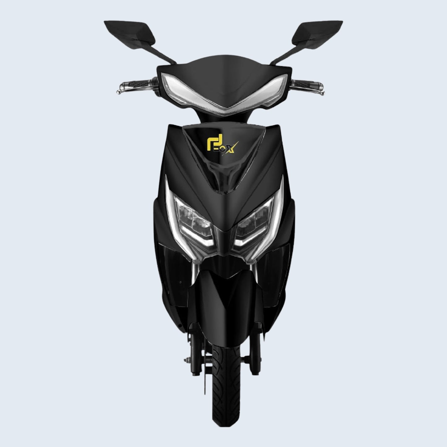 EOX E2 Non RTO Low Speed Electric Scooter with 60-80Km Range  Portable Lithium Battery & Charger with and cruise confidently with a top speed of 25 km/h.