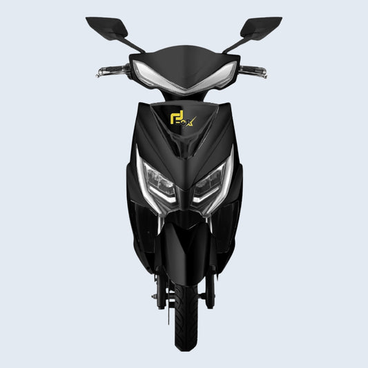 EOX E2 Non RTO Low Speed Electric Scooter with 60-80Km Range  Portable Lithium Battery & Charger with and cruise confidently with a top speed of 25 km/h.