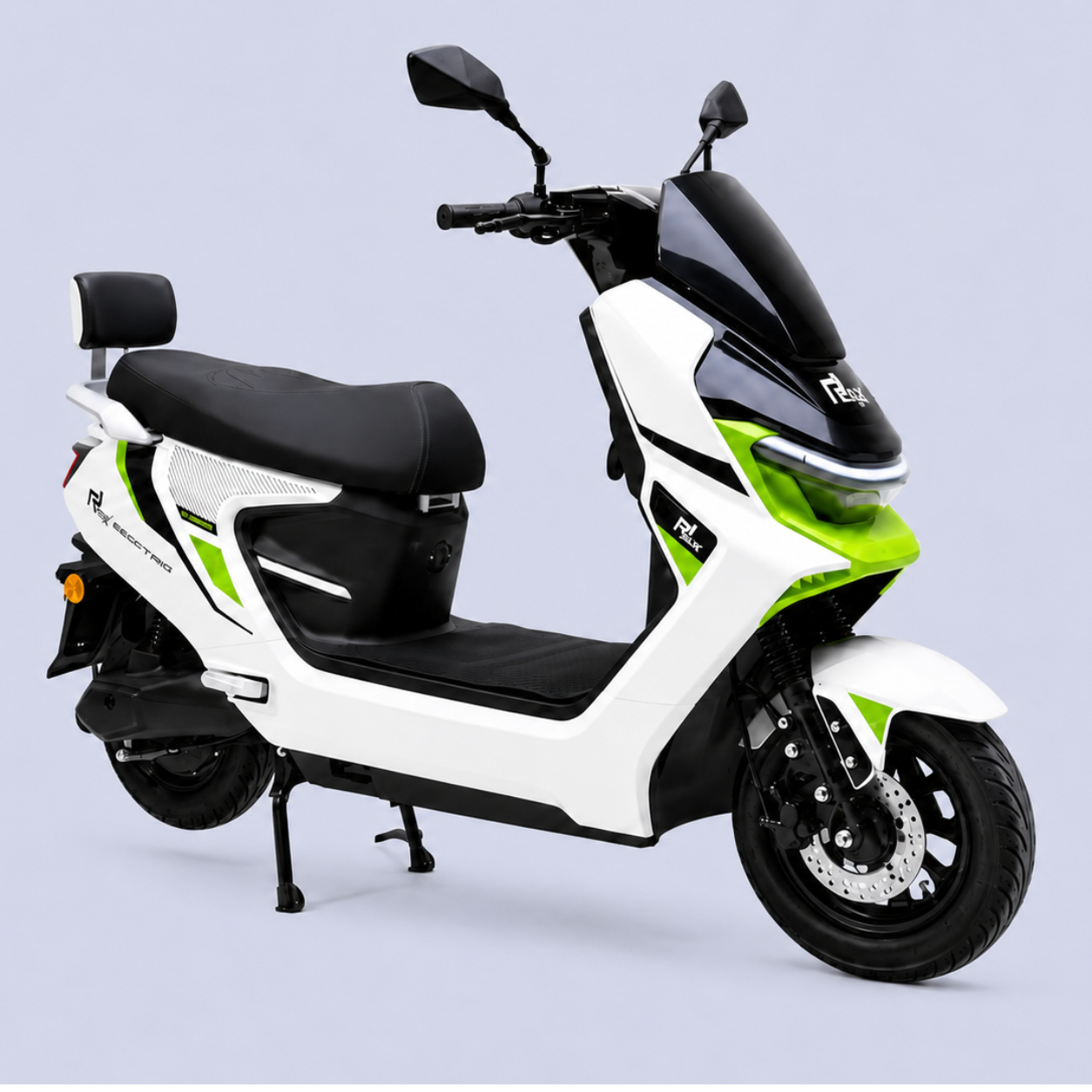 EOX® DRIFTER Electric Scooter for Adults | 48V Removable Lithium Battery | 50-70 km Long-Range Ride | Lightweight Non-RTO E-Scooter | 180 Kgs Weight Capacity (POLAR WHITE)