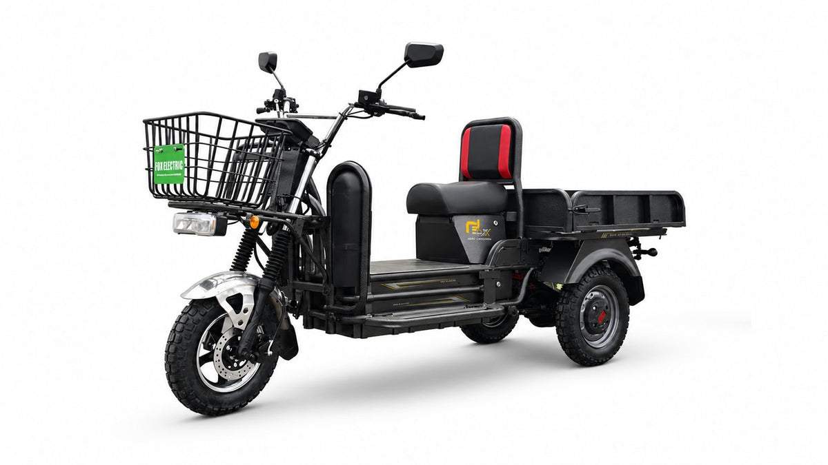 EOX E‑Horse Electric 3‑Wheel Cargo Scooter – 50–70 km Range, 25 km/h, 600 kg Capacity