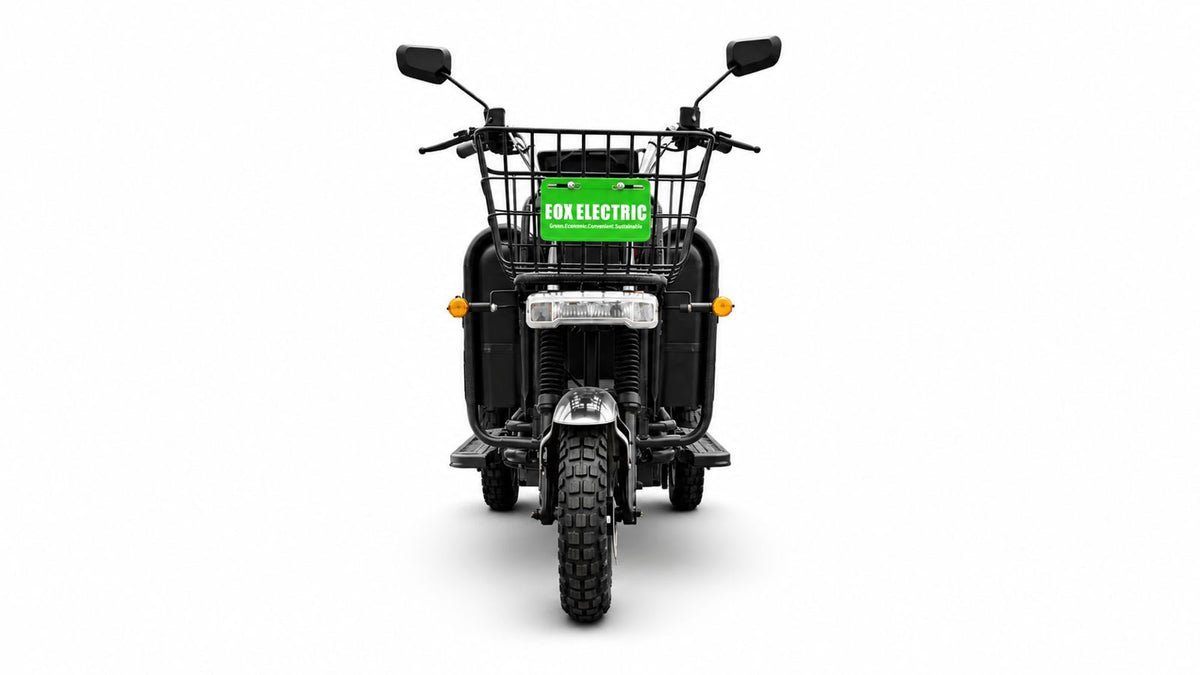 EOX E‑Horse Electric 3‑Wheel Cargo Scooter – 50–70 km Range, 25 km/h, 600 kg Capacity
