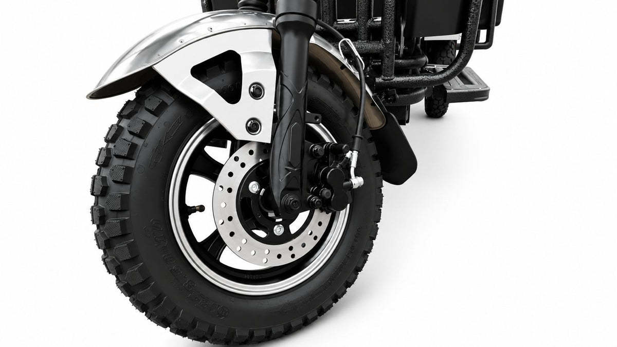 EOX E‑Horse Electric 3‑Wheel Cargo Scooter – 50–70 km Range, 25 km/h, 600 kg Capacity